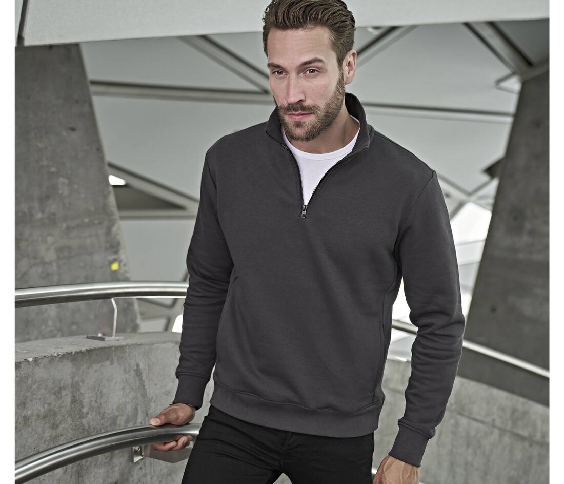 Sudadera media cremallera