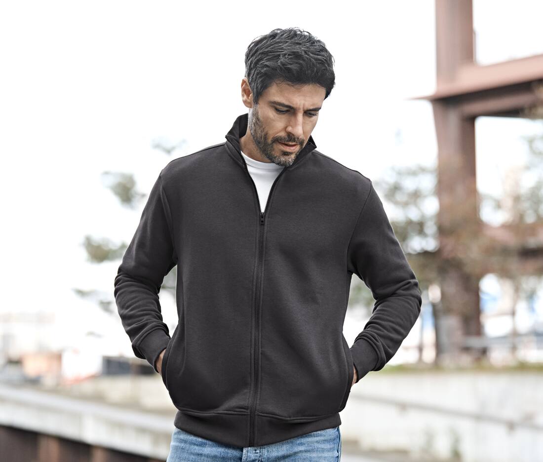 Sudadera con cremallera entera