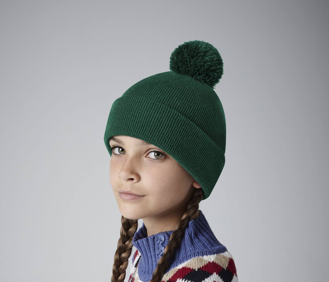 Gorro Junior Con Pom Pom Original - B426B