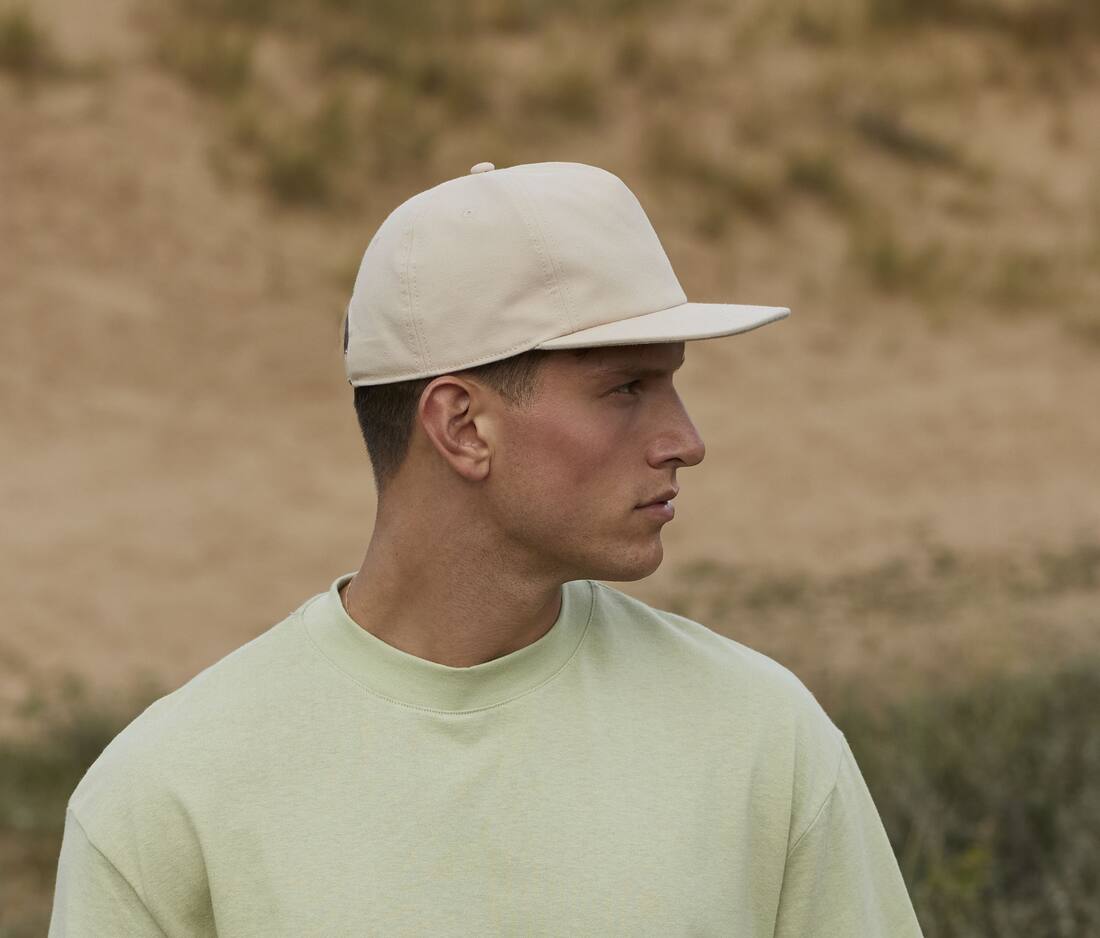 Gorra 5 paneles desestructurada algodón orgánico - B64N (977.69)