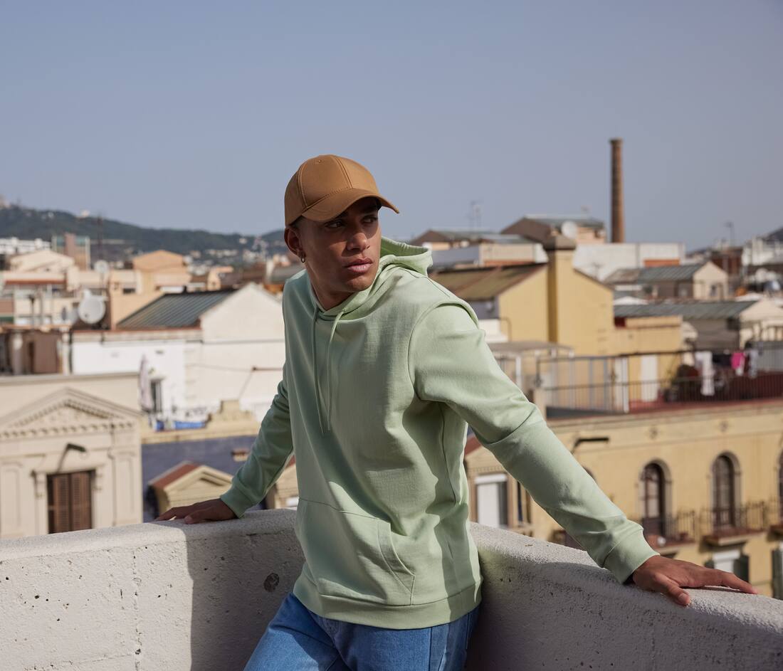 Sudadera ligera con capucha - WU03W (226.42)