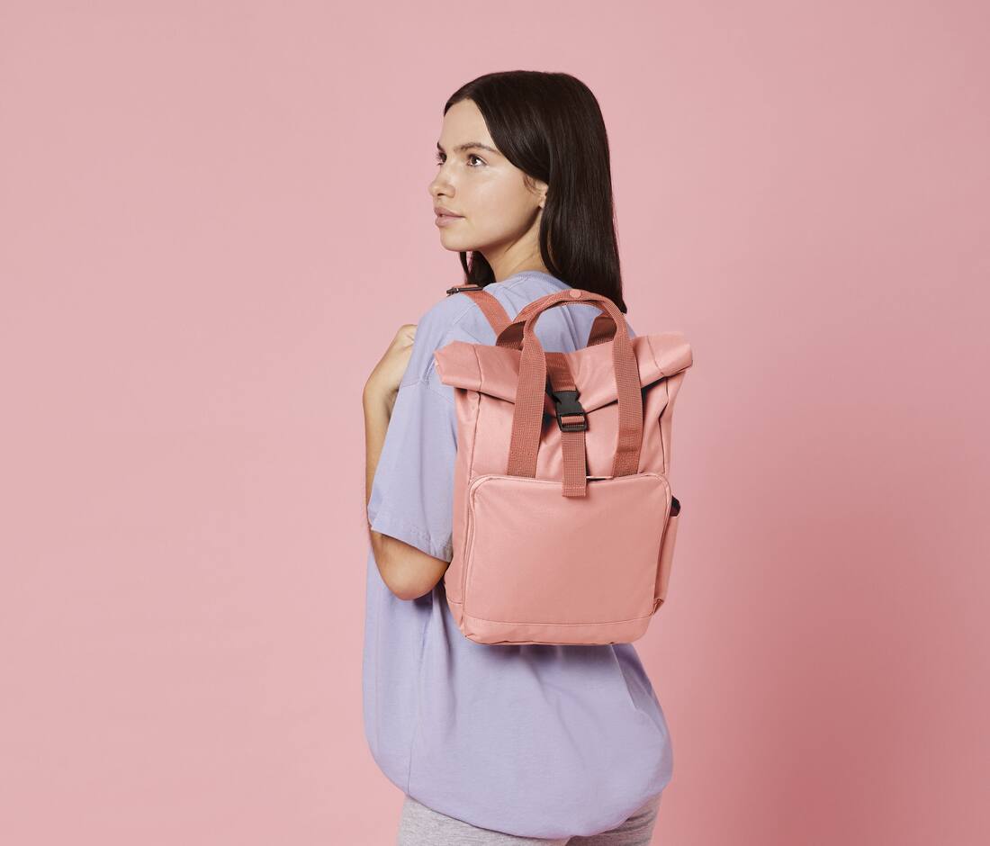 Mochila reciclada Mini doble asa Roll-Top (960.29)