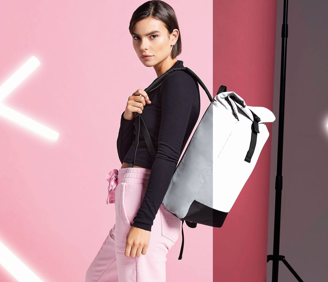 Reflective Roll-Top Backpack (075.29)
