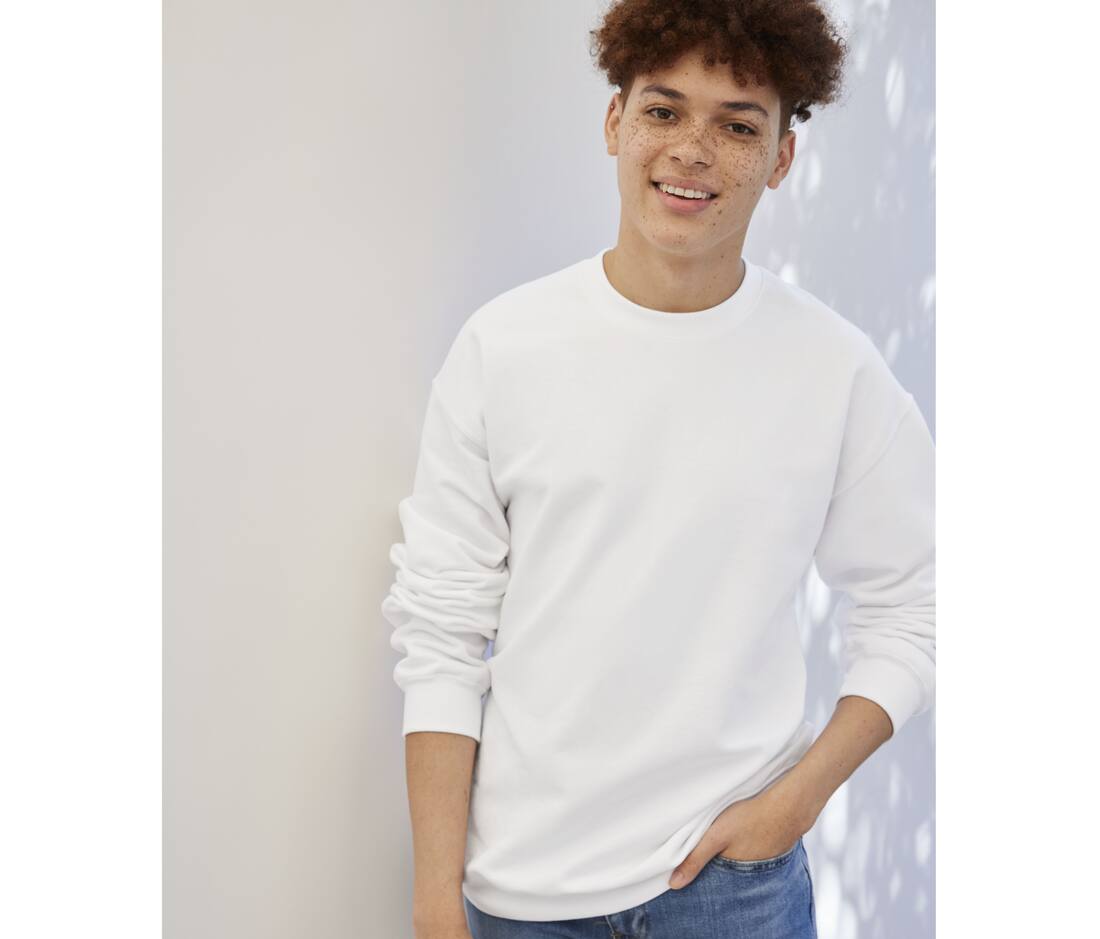 Sudadera polar cuello redondo Softstyle adulto - GSF000 (220.09)
