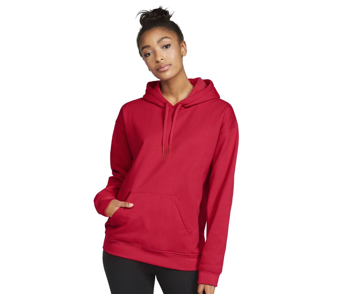 Sudadera con capucha polar Softstyle adulto - GSF500 (221.09)