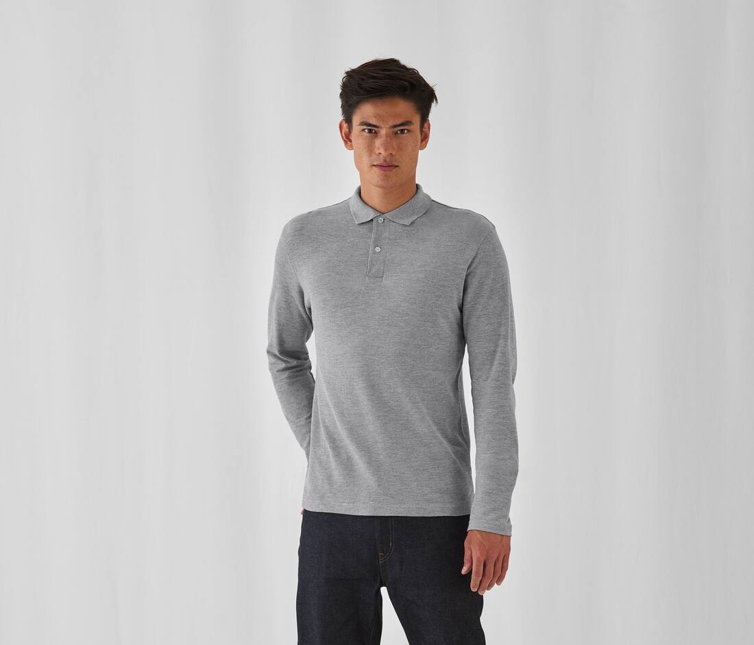 Long Sleeve Polo ID.001 / Unisex (502.42)