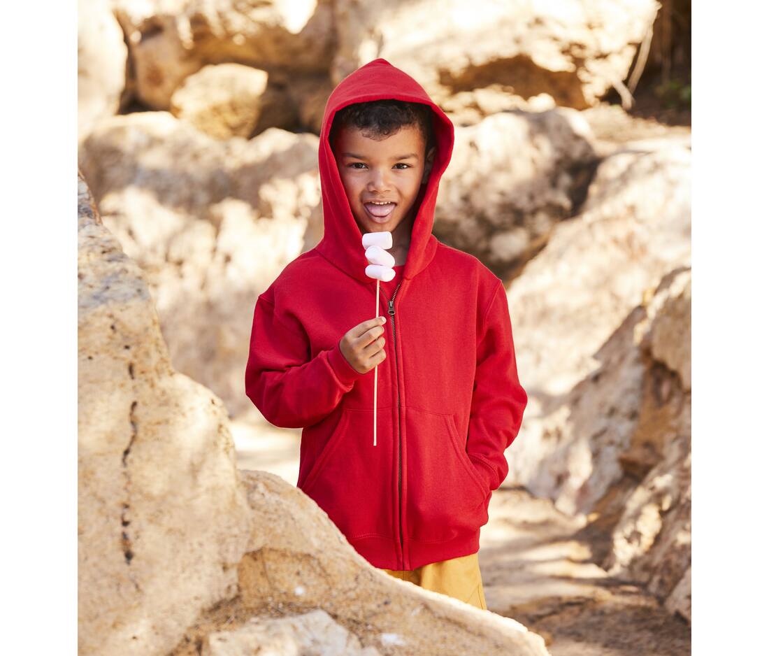Kids` Classic Hooded Sweat Jacket - 62-045-0(299.01)
