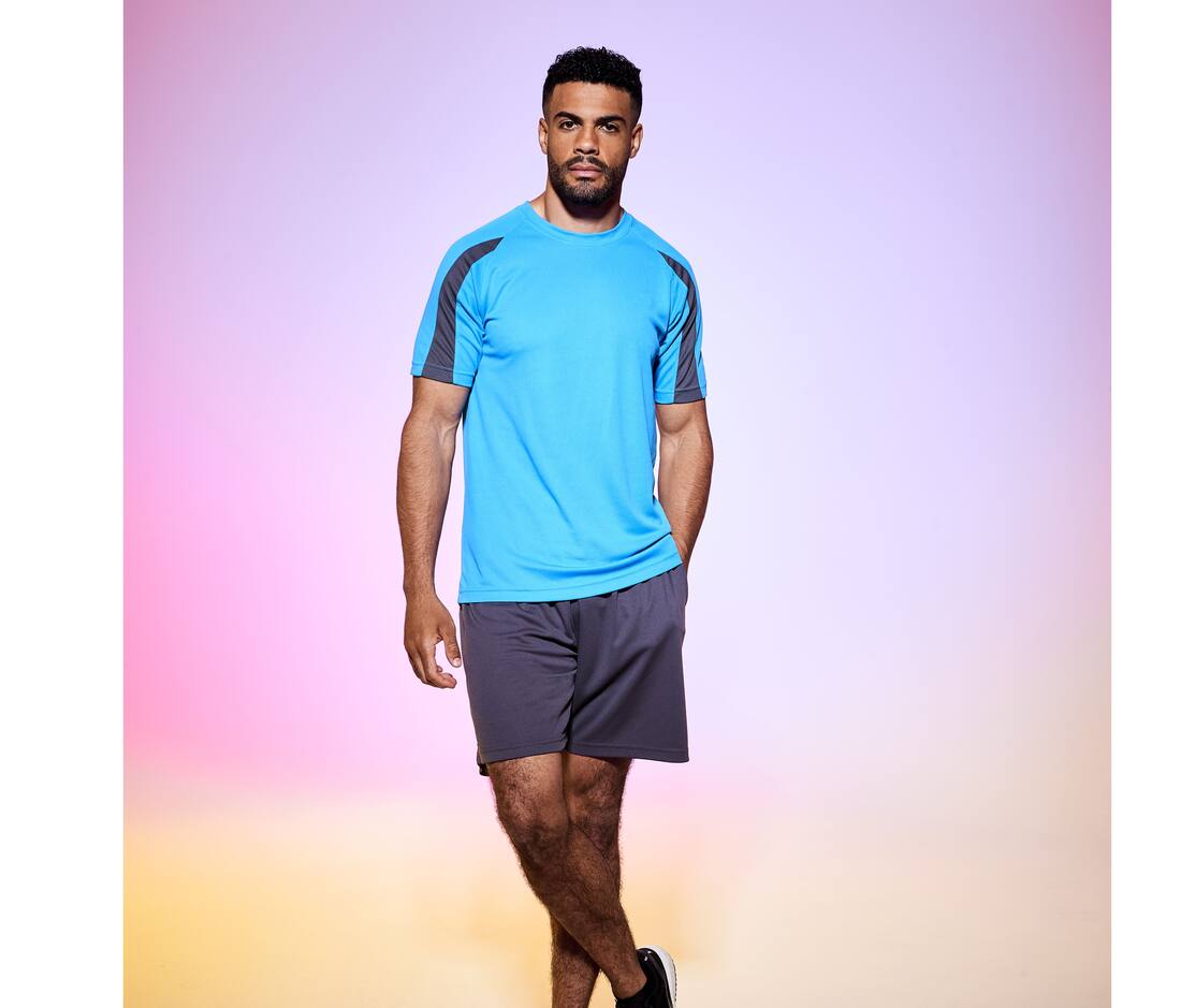 Camiseta deportiva en contraste- JC003