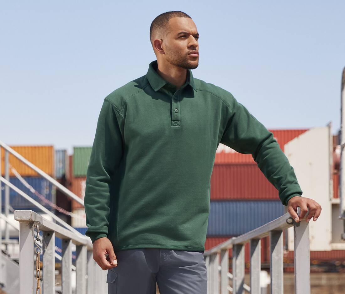 Heavy Duty Collar Sweatshirt - R-012M-0(212.00)