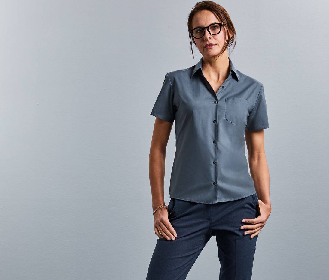 Ladies` Poplin Shirt - R-935F-0(793.00)