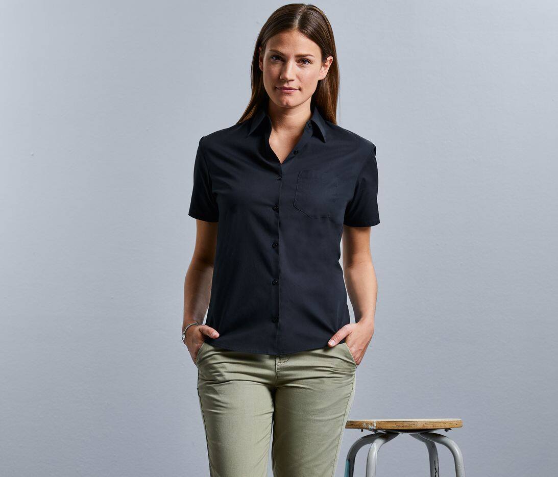 Ladies` Cotton Poplin Shirt - R-937F-0(747.00)