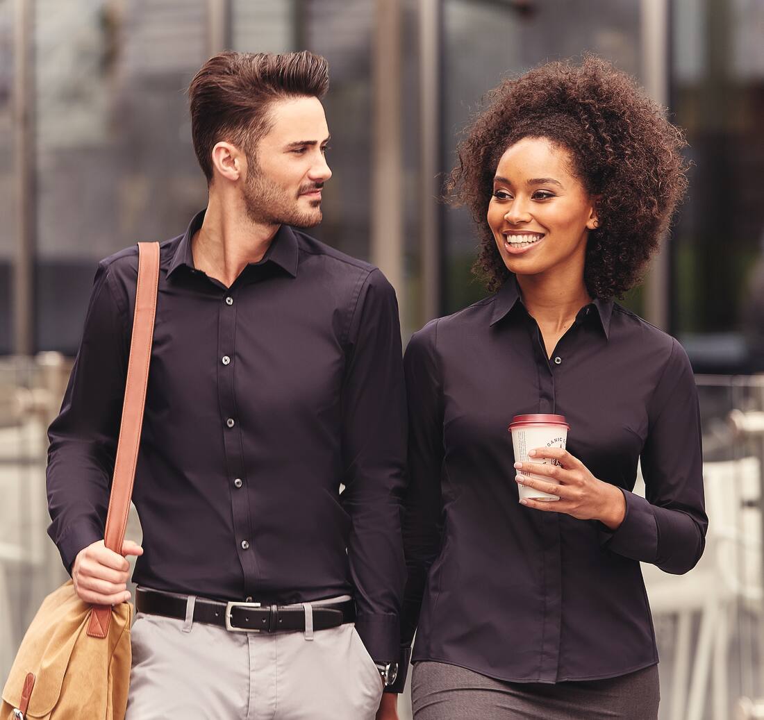 Ladies` LS Ultimate Stretch Shirt - R-960F-0(768.00)