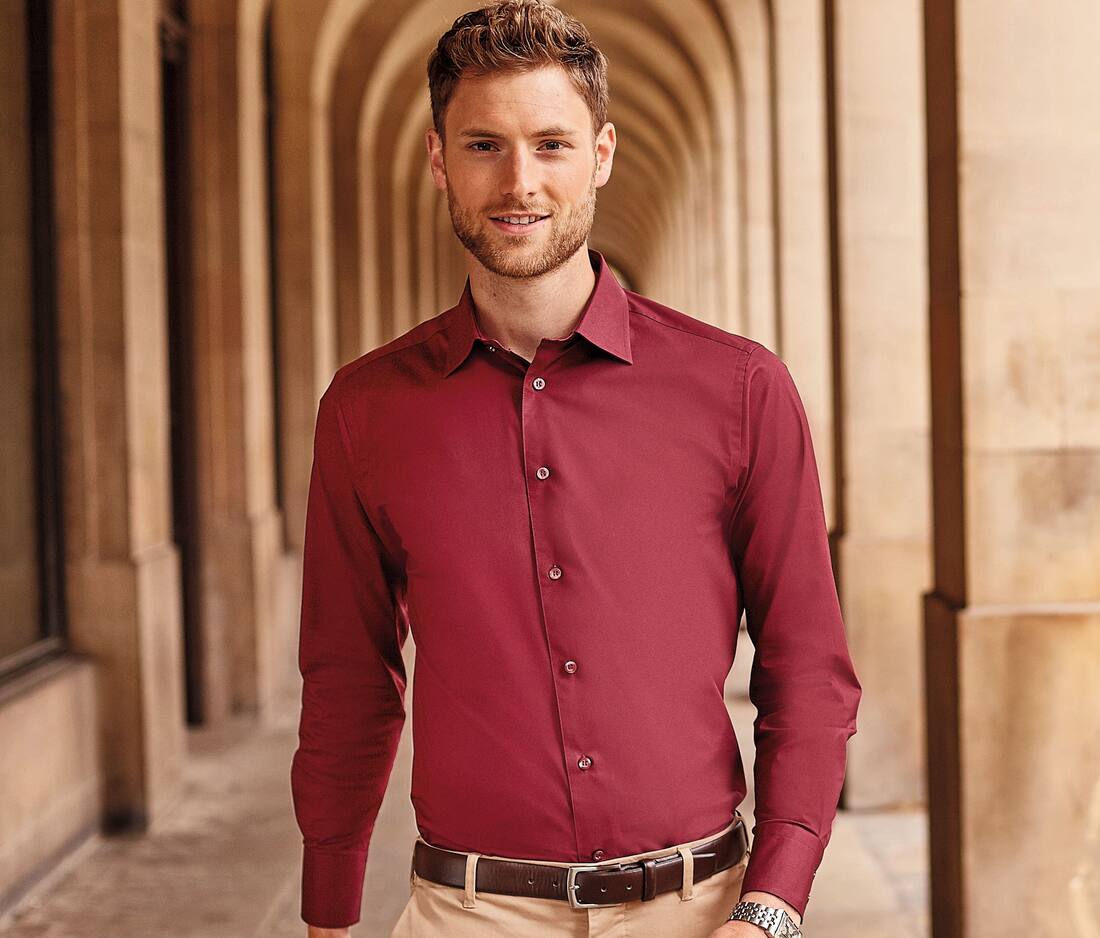 Fitted Stretch Shirt LS - R-946M-0(786.00)