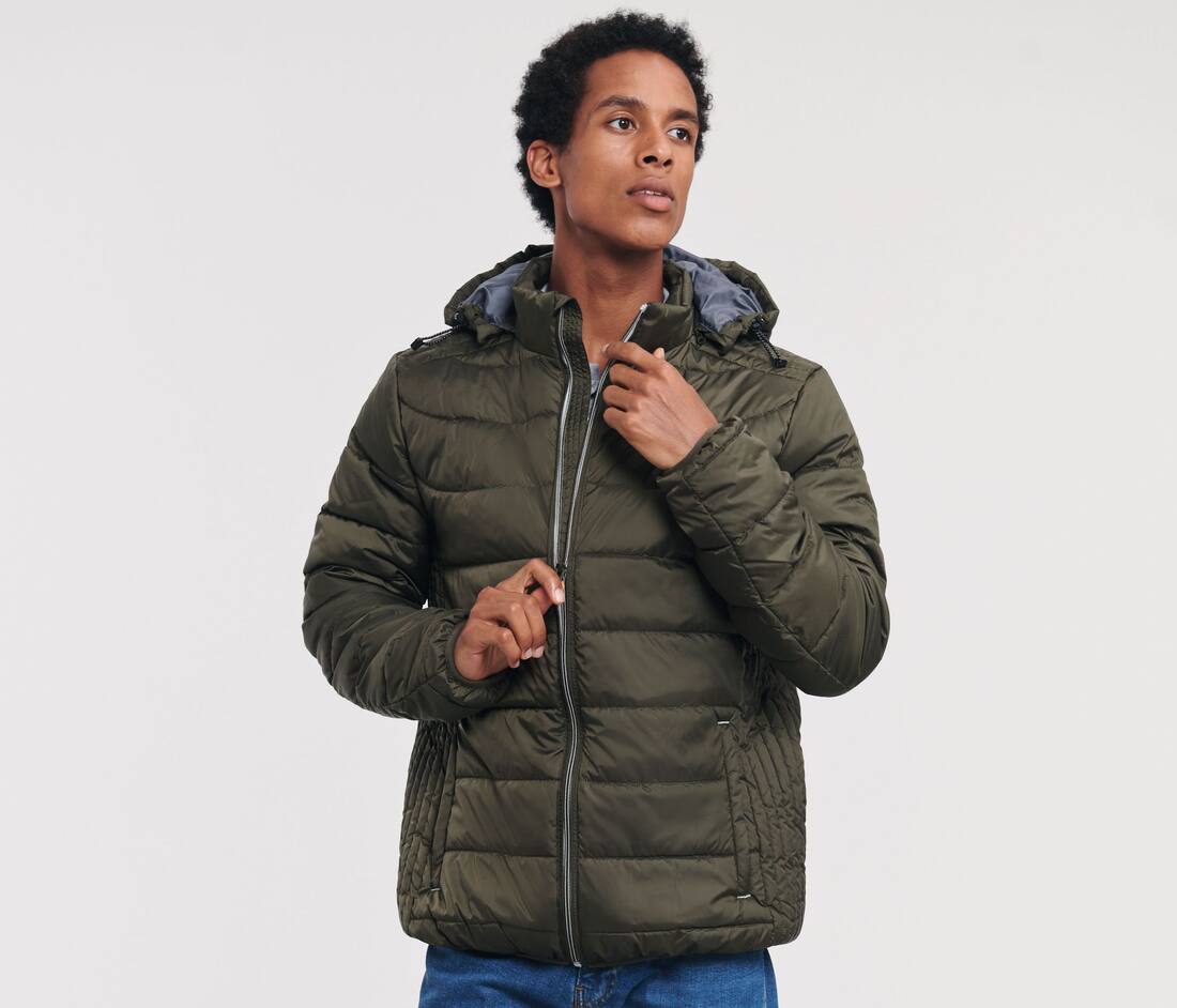 Men`s Hooded Nano Jacket - R-440M-0(423.00)