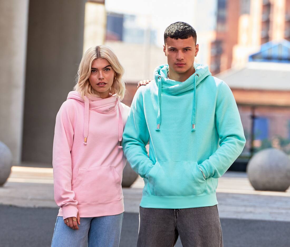Sudadera con cuello cruzado - JH021