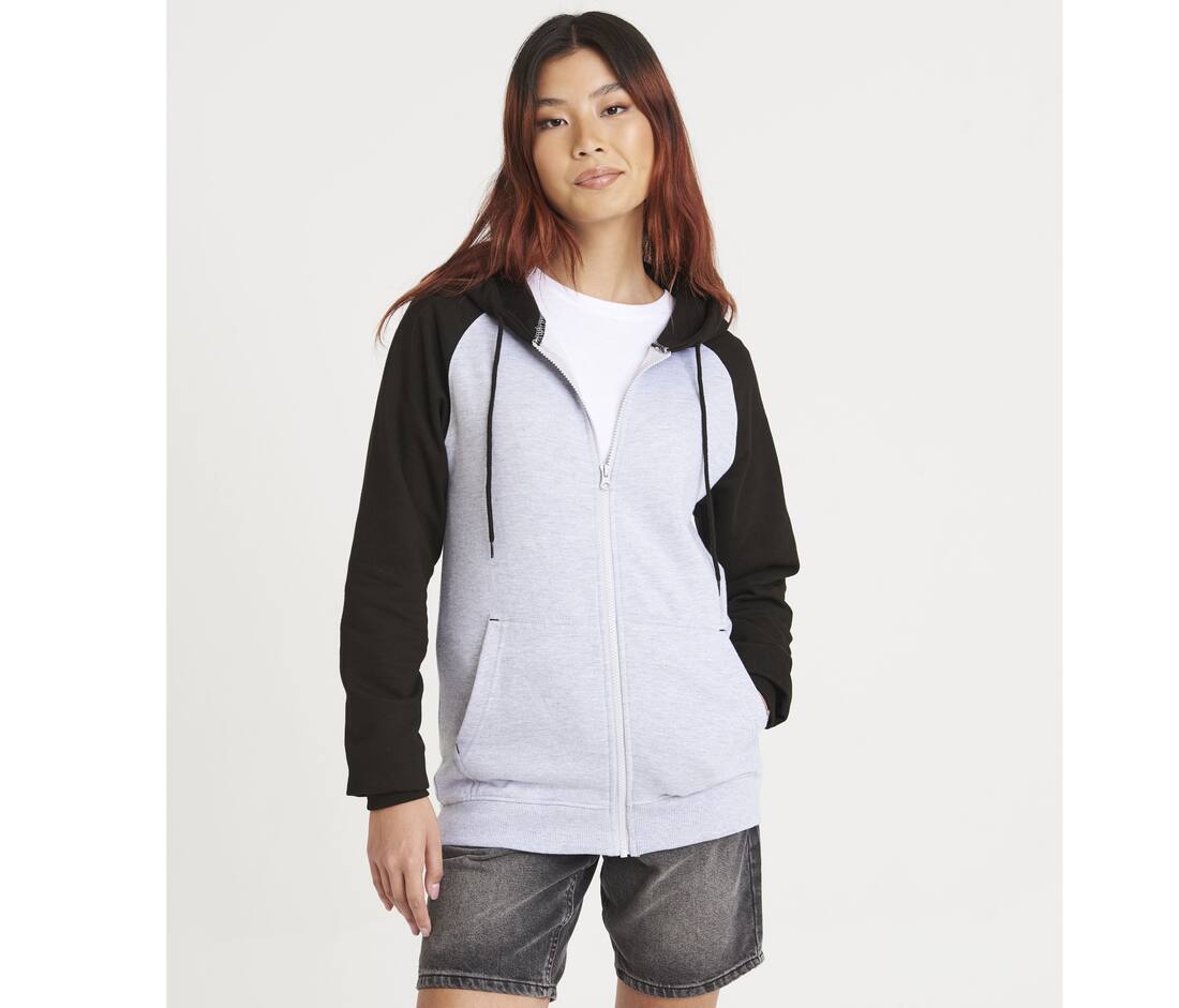 Sudadera Zoodie de béisbol con cremallera - JH063