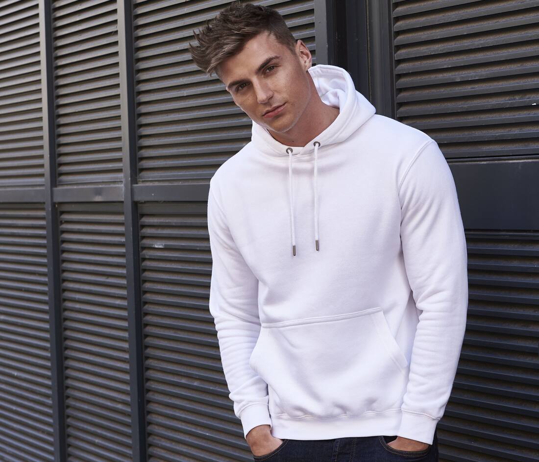 Sudadera de algodón orgánico con capucha - JH201