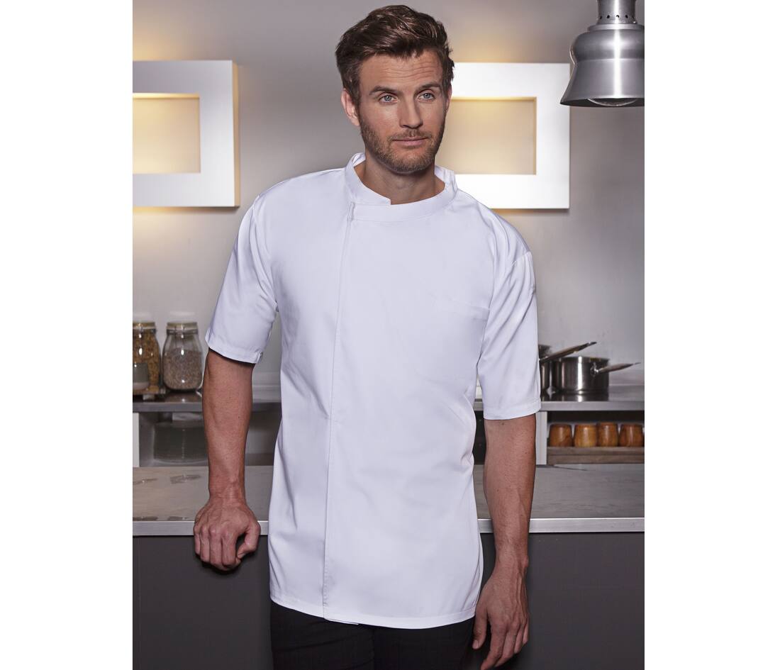 Camisa de chef de manga corta - KYBJM3
