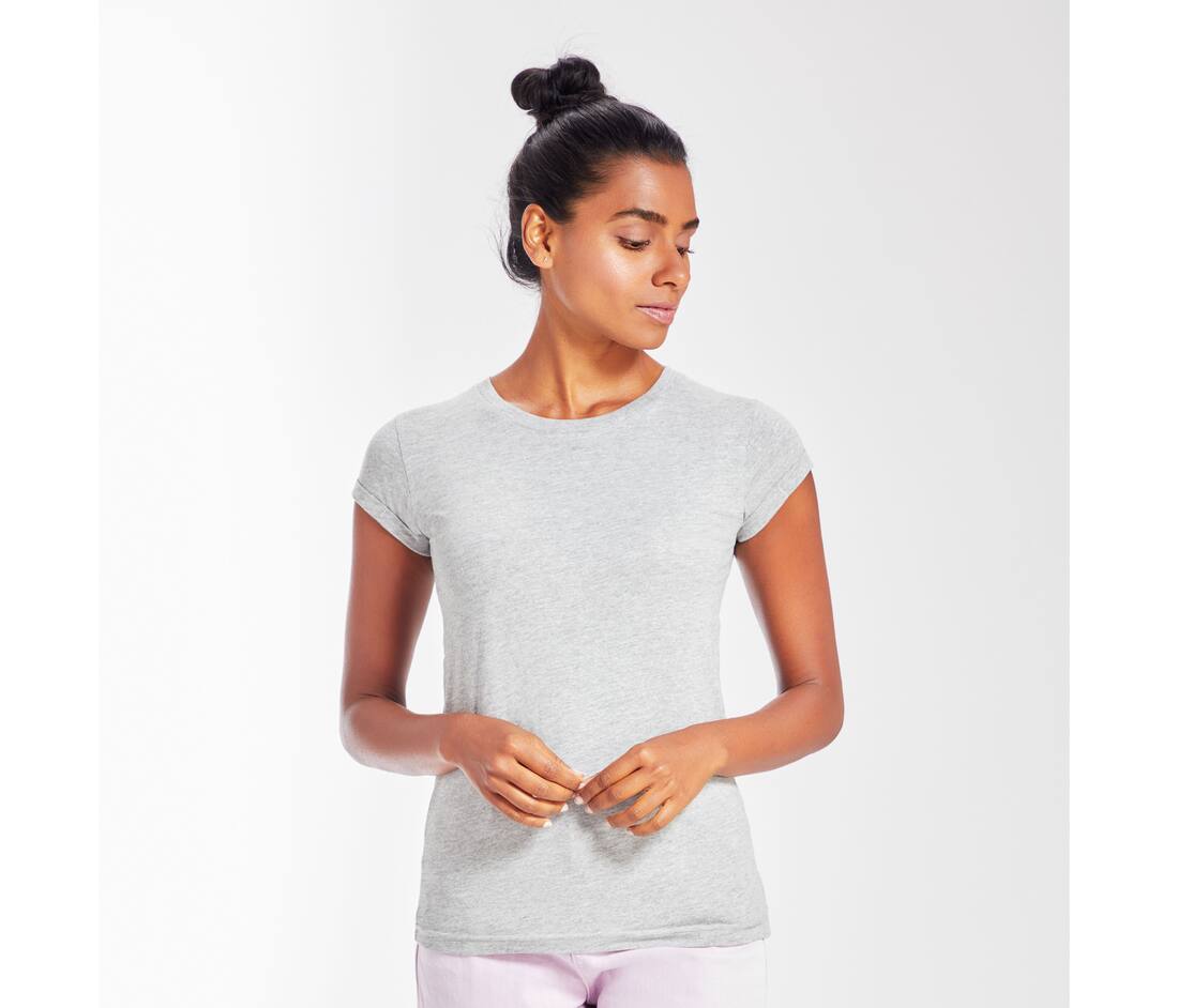 Camiseta de manga remangada para mujer - M81