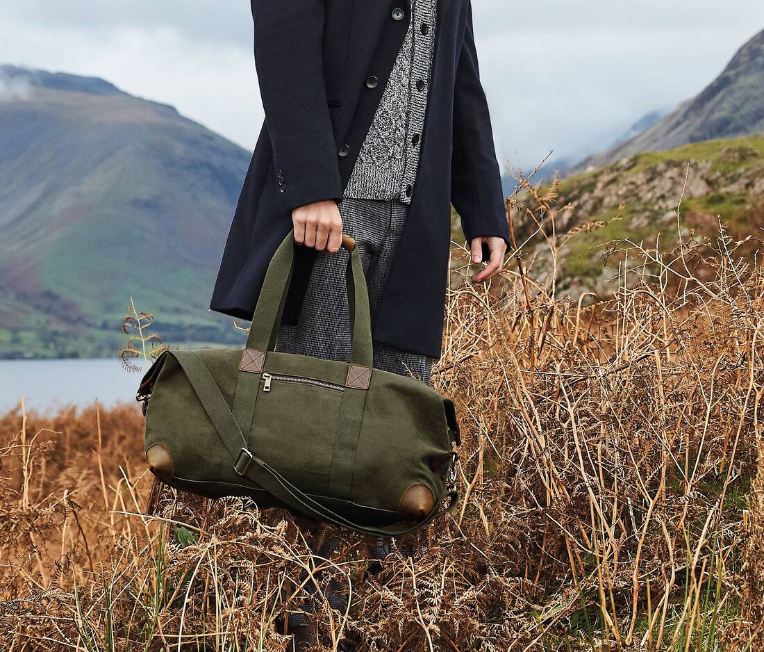 Bolsa Heritage de lona encerada - QD650 (078.30)