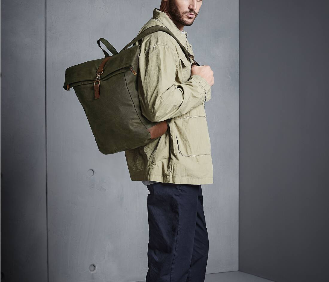 Mochila Heritage lona encerada - QD655 (081.30)
