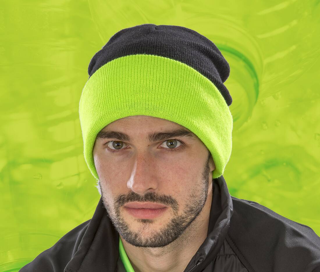 Recycled Black Compass Beanie (602.33)