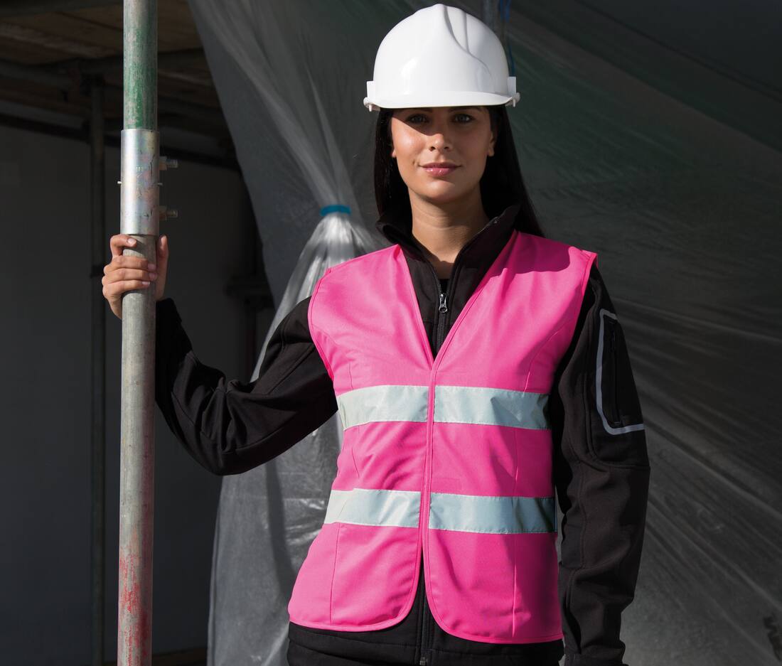 Chaleco alta visibilidad mujer - R334F ( 856.33)