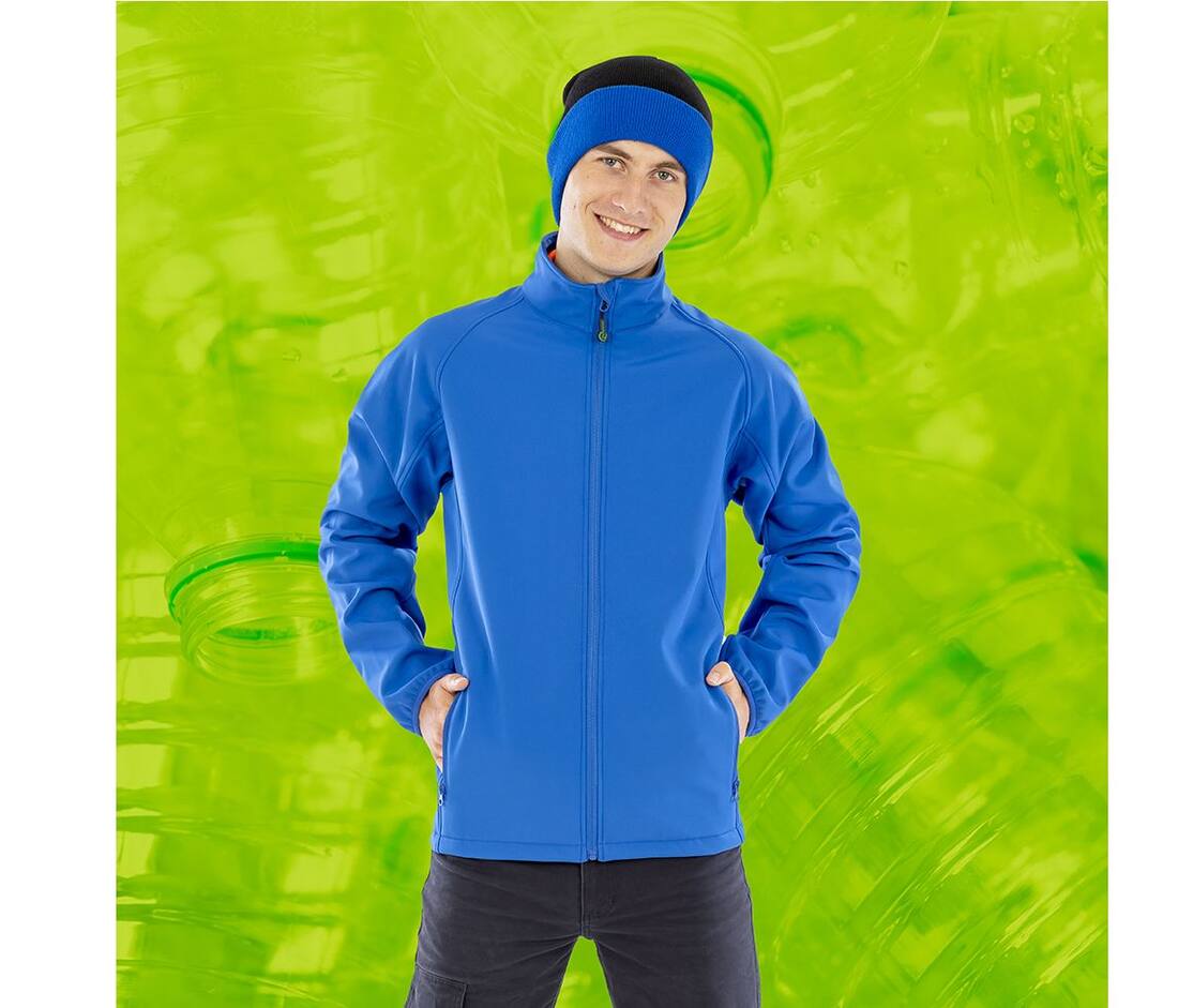 Sofshell hombre recicado de 2 capas e imprimible - R901M ( 957.33)