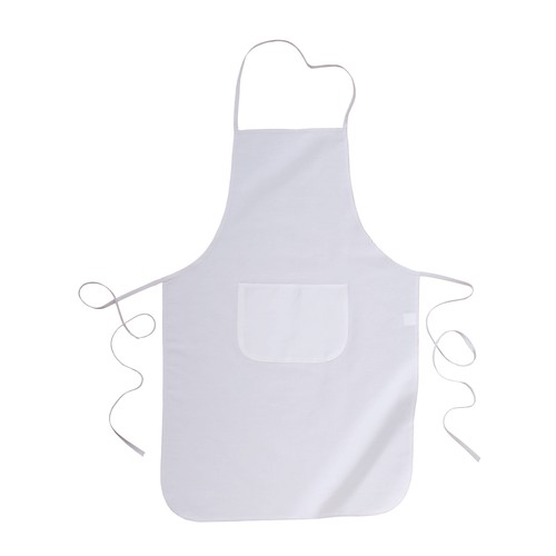 DELANTAL CON BOLSILLO de ALGODÓN (180gr) 60X92cm.