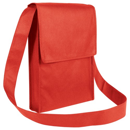 BOLSA UNA ASA EN BANDOLERA de TNT SELLADO (80gr) 24X34X5cm.