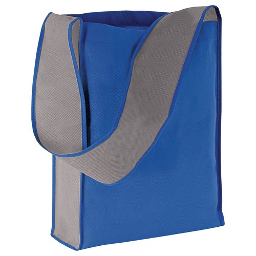 BOLSA UNA ASA EN BANDOLERA de TNT SELLADO (80gr) 32X40X8,5cm.
