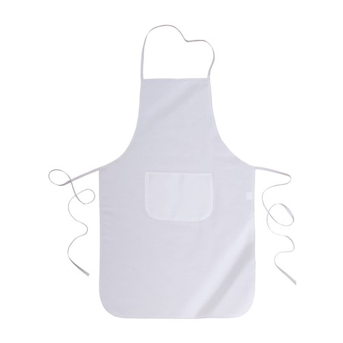 DELANTAL CON BOLSILLO de 30% ALGODÓN Y 70% POLIESTER (160gr) 60X92cm.