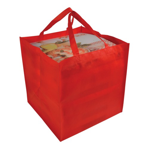 BOLSA ASA LARGA de TNT SELLADO (80gr) 36X37X36cm.