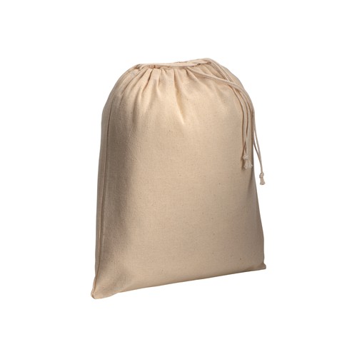 BOLSA CON CUERDAS de ALGODÓN (120gr) 25X30cm.