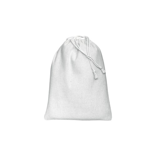 BOLSA CON CUERDAS de ALGODÓN (120gr) 15X20cm.