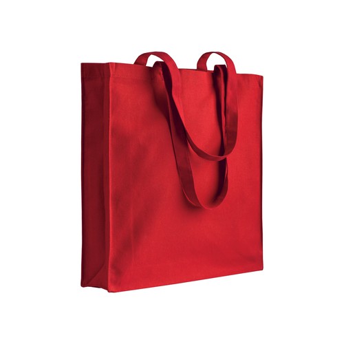 BOLSA ASA LARGA de ALGODÓN (180gr) 38X42X8cm.