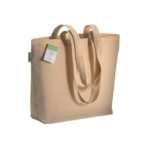 BOLSA ASA LARGA de ALGODÓN ORGÁNICO (120gr) 30X40X10cm.