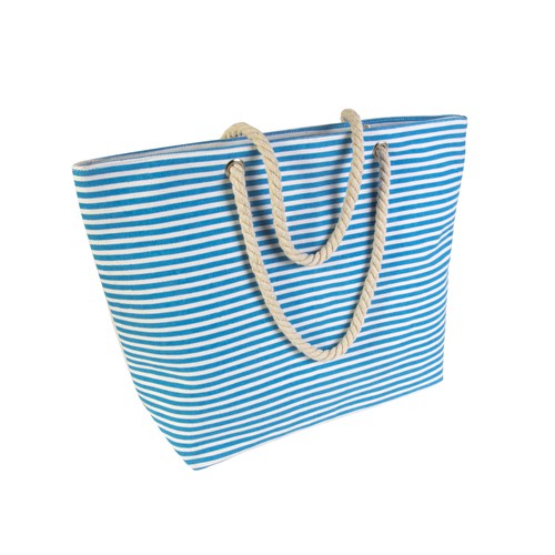 BOLSA DE PLAYA de ALGODÓN (300gr) 50X38X18cm.