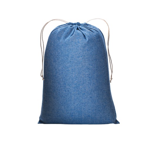 BOLSA CON CUERDAS de ALGODÓN RECICLADO (150gr) 30X50cm.