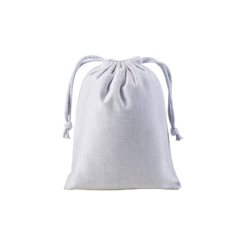 BOLSA CON CUERDAS de POLIALGODÓN (150gr) 15X20cm.