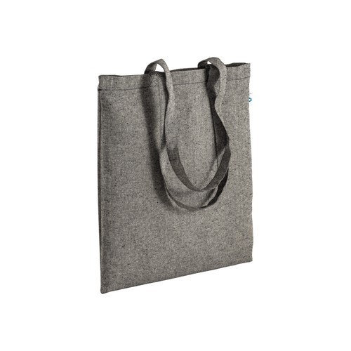 BOLSA ASA LARGA de ALGODÓN RECICLADO (190gr) 38X42cm.