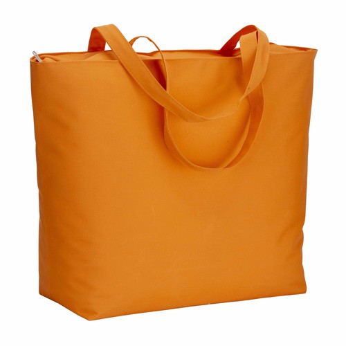 BOLSA CON CREMALLERA Y ASA LARGA de POLIESTER (300Dgr) 37X54X16cm.