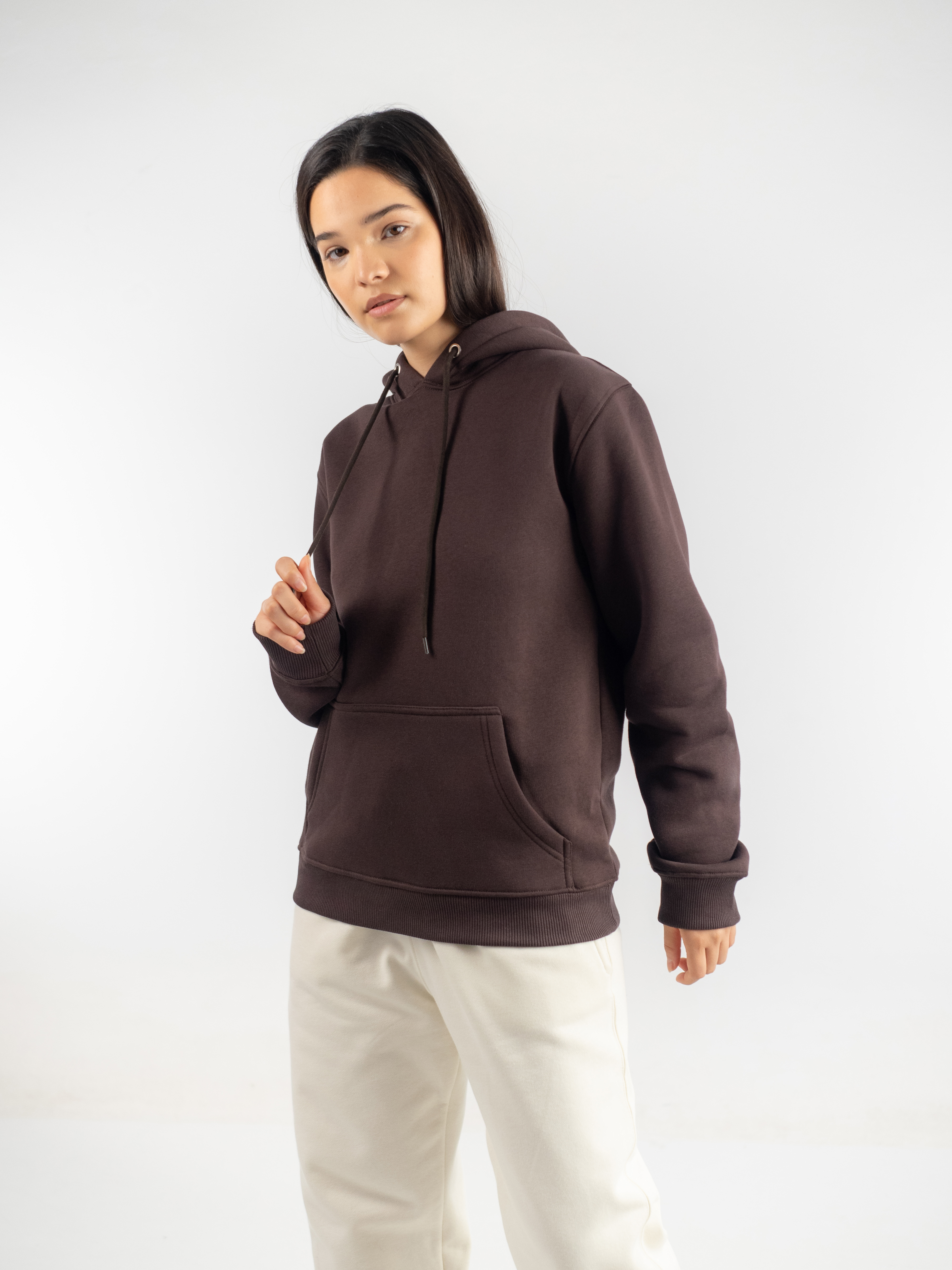 DOLOMITAS - Sudadera con capucha cepillada corte regular 320gr
