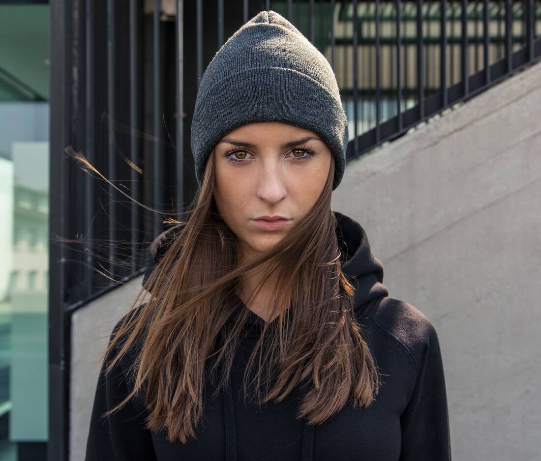 Gorro de punto pesado - BY001