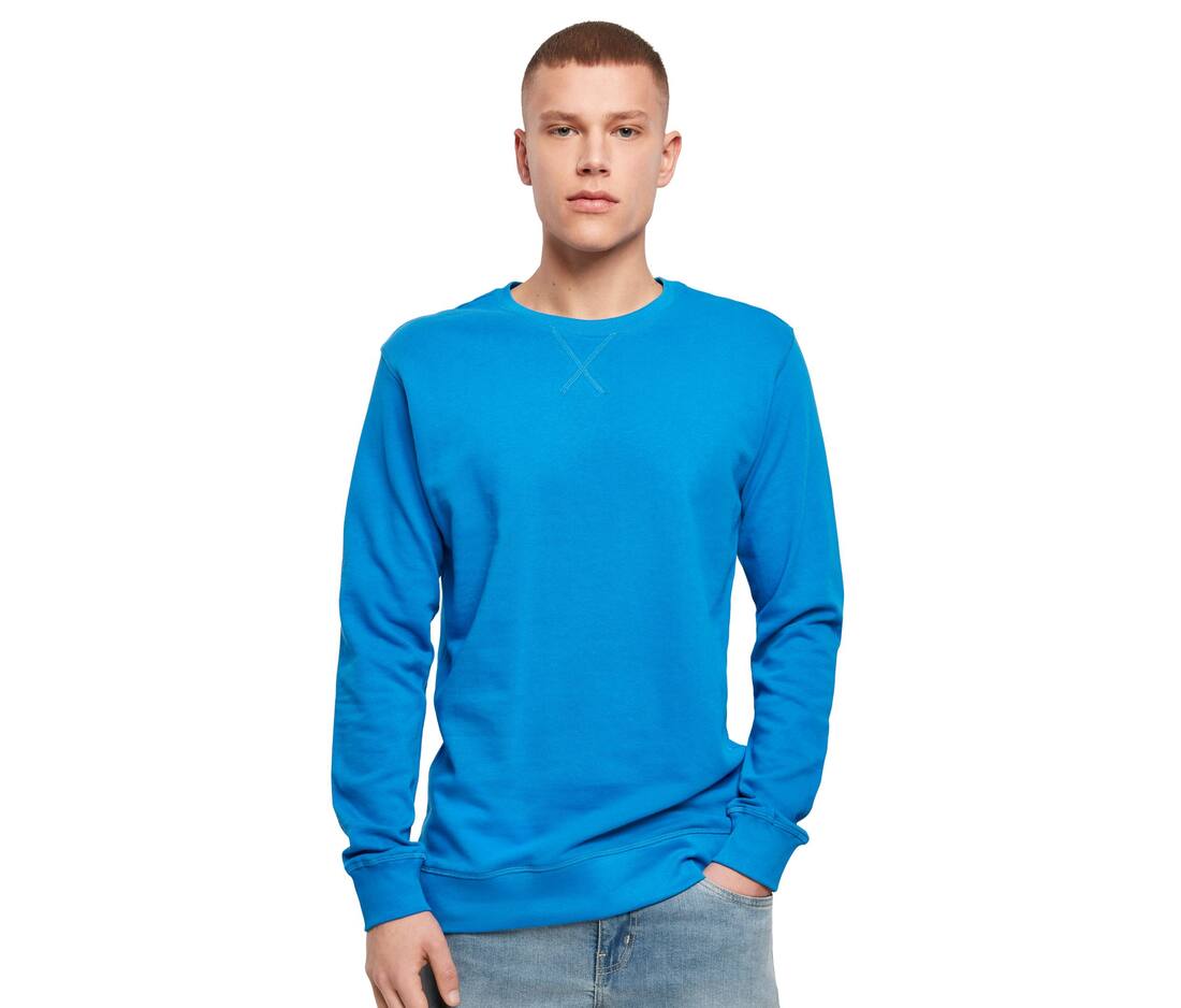 Sudadera ligera de cuello redondo - BY010