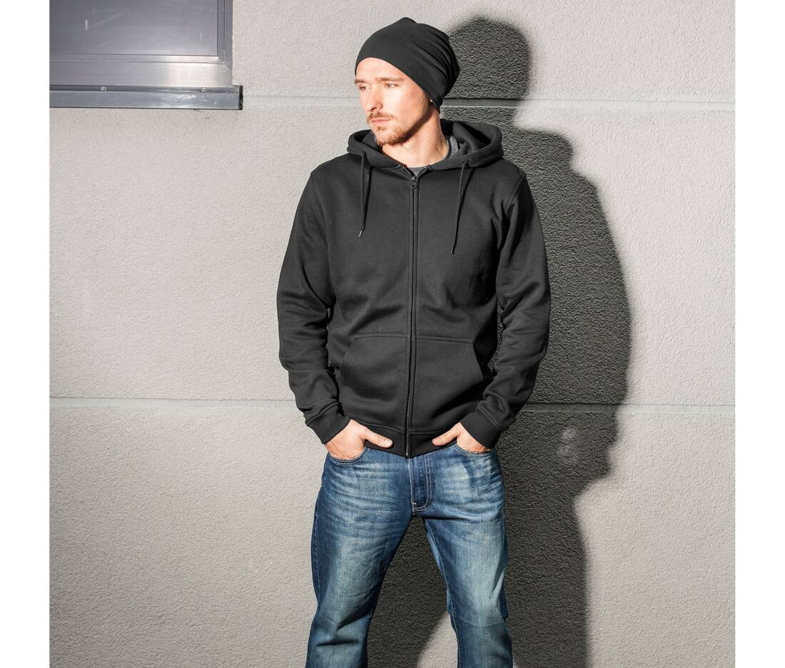 Sudadera con Capucha y Cremallera Heavy  - BY012 ( 206.39)