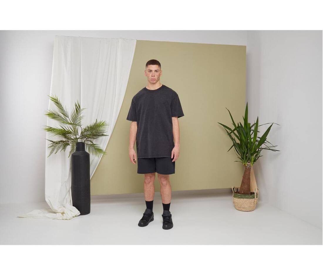 Camiseta desteñida para hombre  - BY189 ( 100.39)