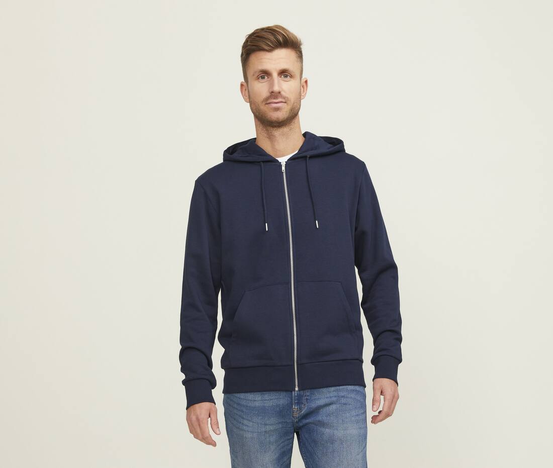 Sudadera con capucha unisex con cremallera - JJ3907