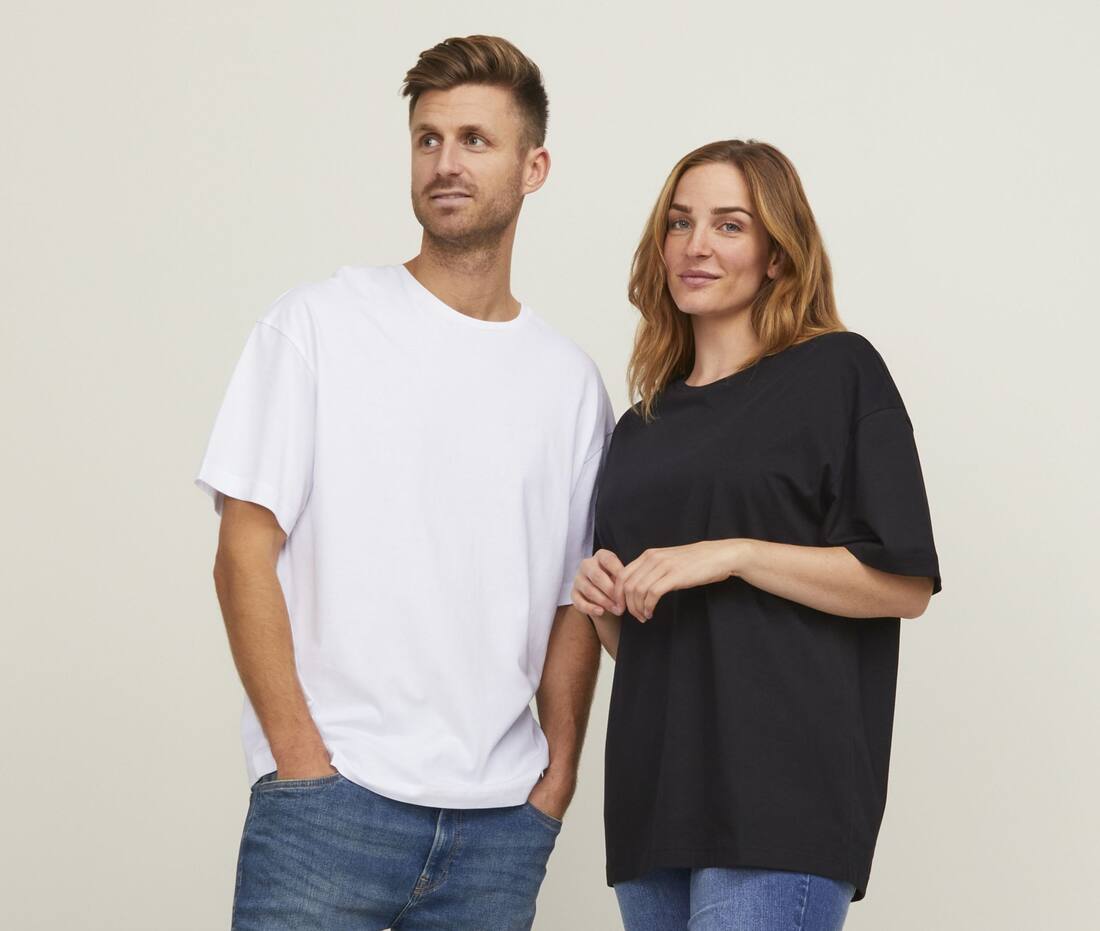 Camiseta oversize de algodón orgánico- JJ3911