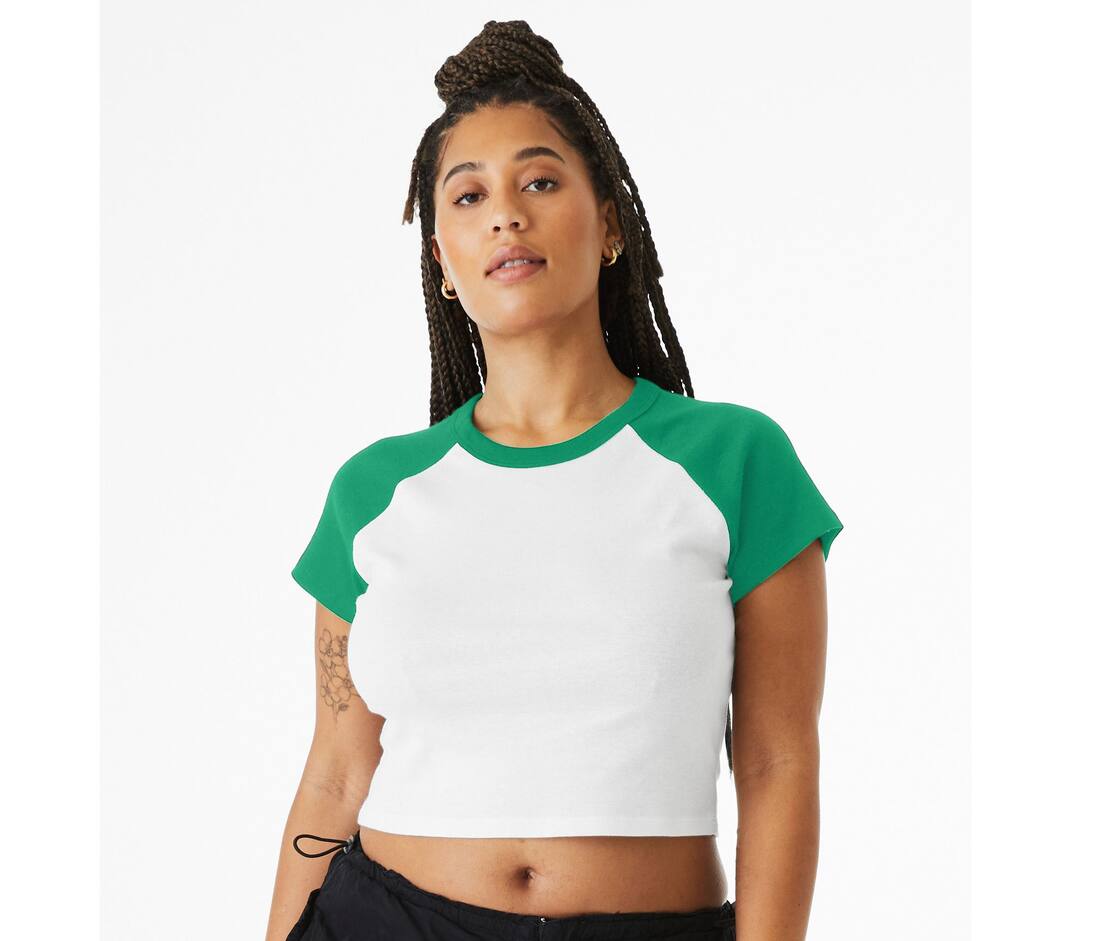 Camiseta Ringer para mujer - B1201